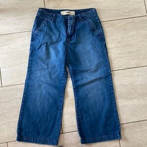 GAP light Blue denim Capri